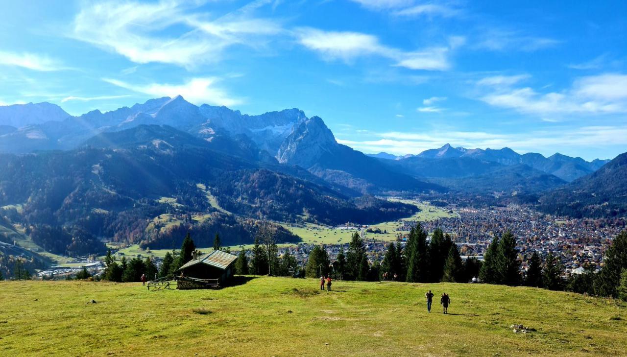 Ferienwohnung Blickfang Garmisch-Partenkirchen Exterior foto